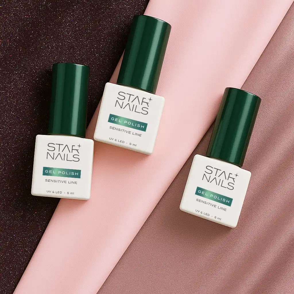 Vzorník Sensitive Line STARNAILS - 20 hypoalergenních odstínů