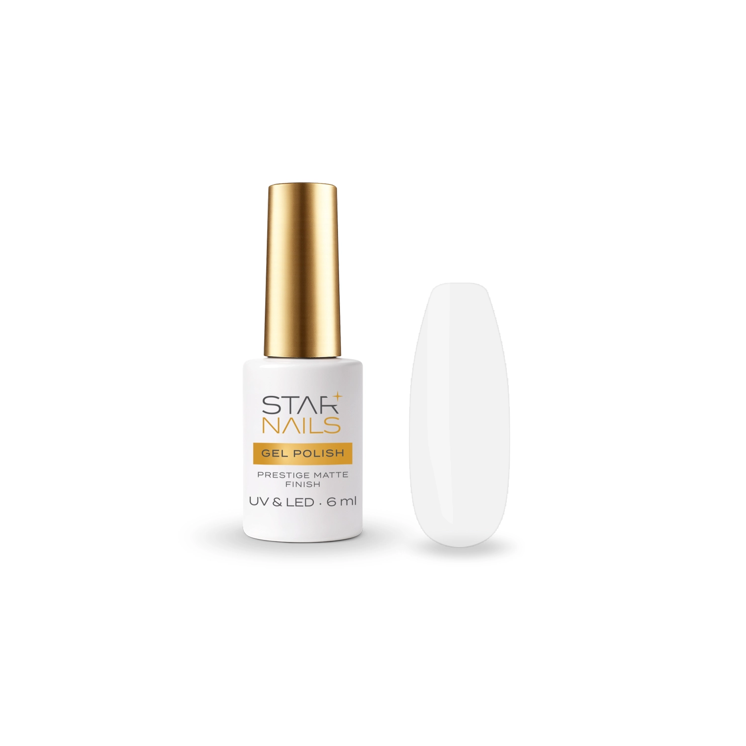 STARNAILS Prestige Matte Finish - matný závěrečný gel lak pro sametový efekt