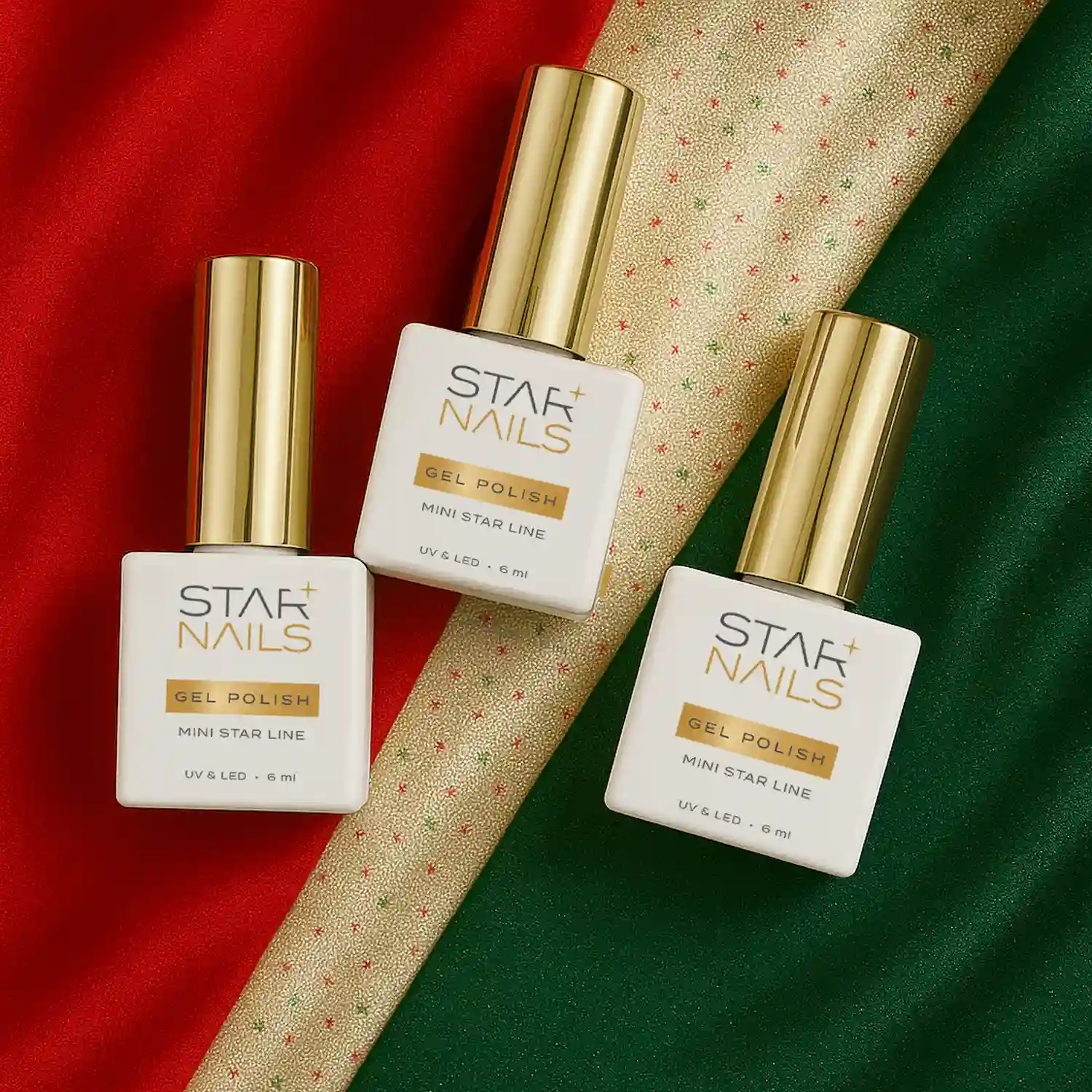 Vánoční sada STARNAILS Christmas Time Mini Star 03