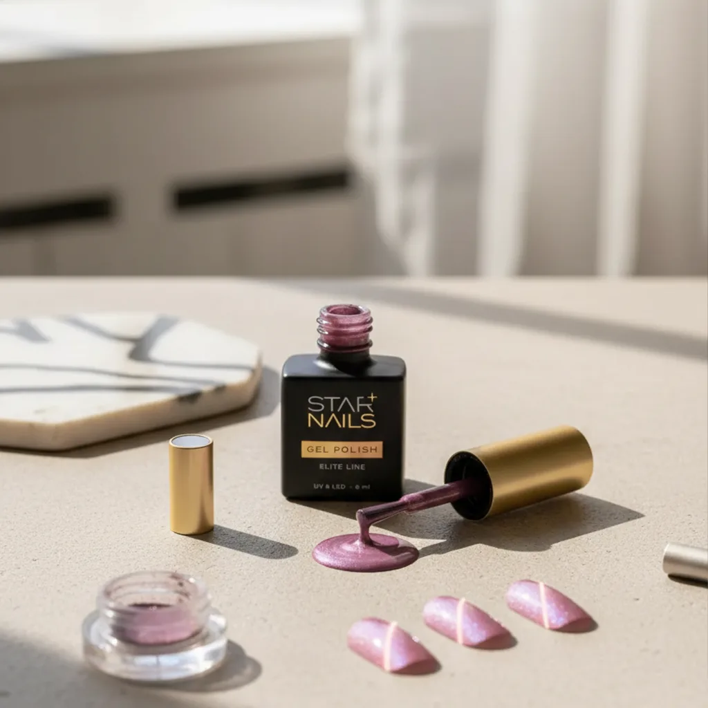 CAT EYE gel lak kolekce - magnetické nehty Starnails