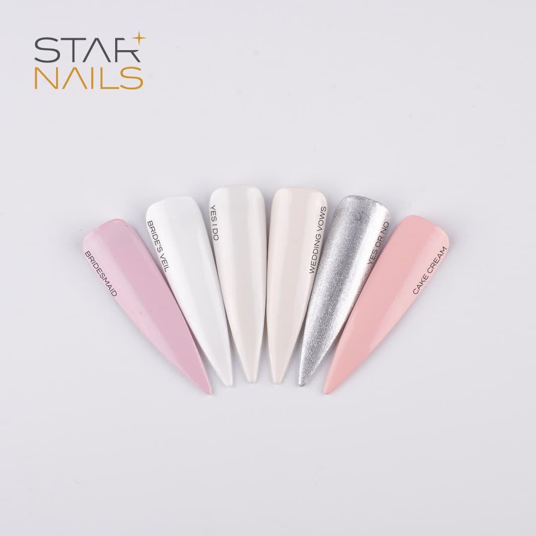 Svatební nehty STARNAILS - luxusní kolekce pro nevěsty a svatebčanky