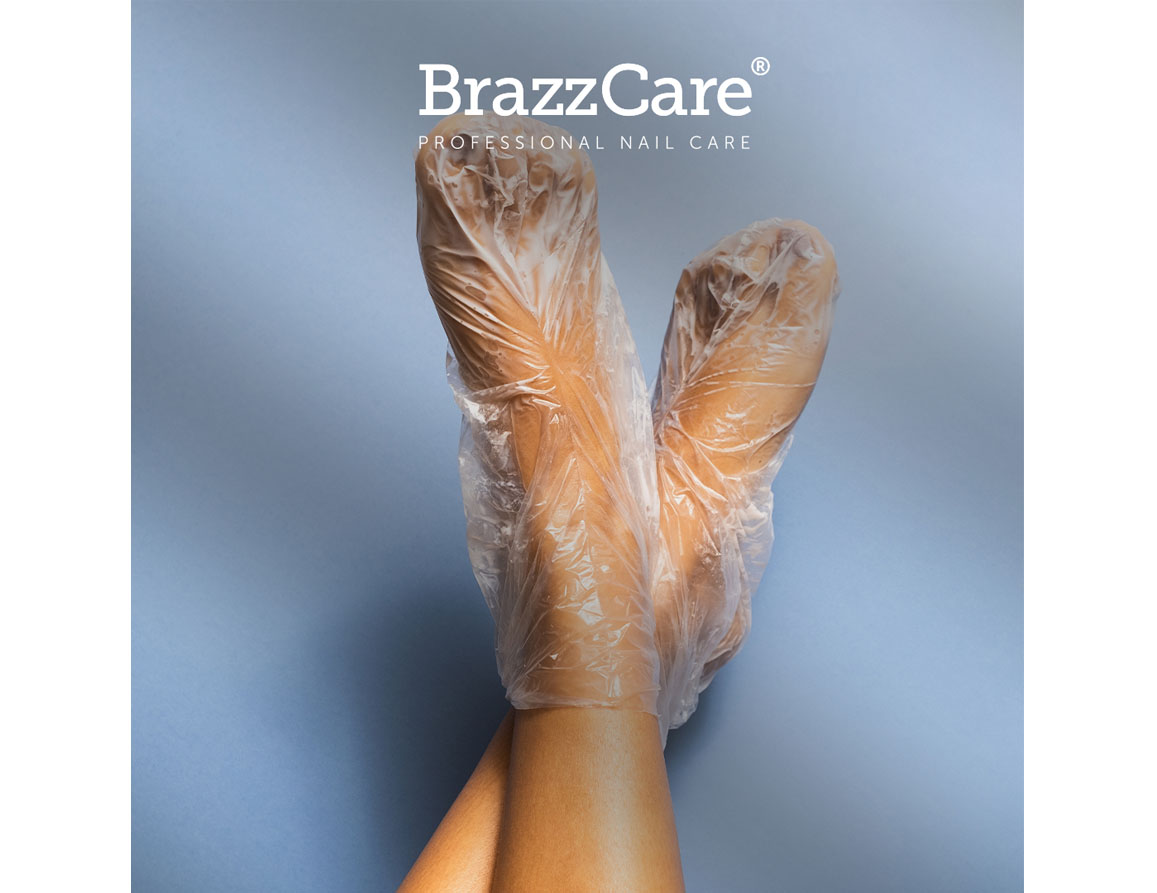 Sada STARNAILS BrazzCare Socks Set - 10 ks luxusní péče o chodidla