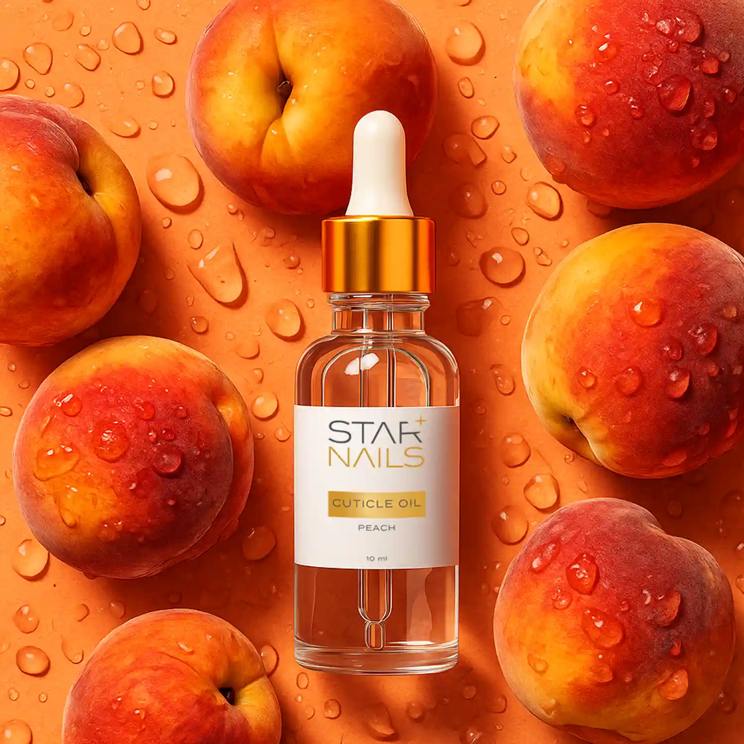 Cuticle Oil Peach 10ml &ndash; olej&iacute;ček na nehty