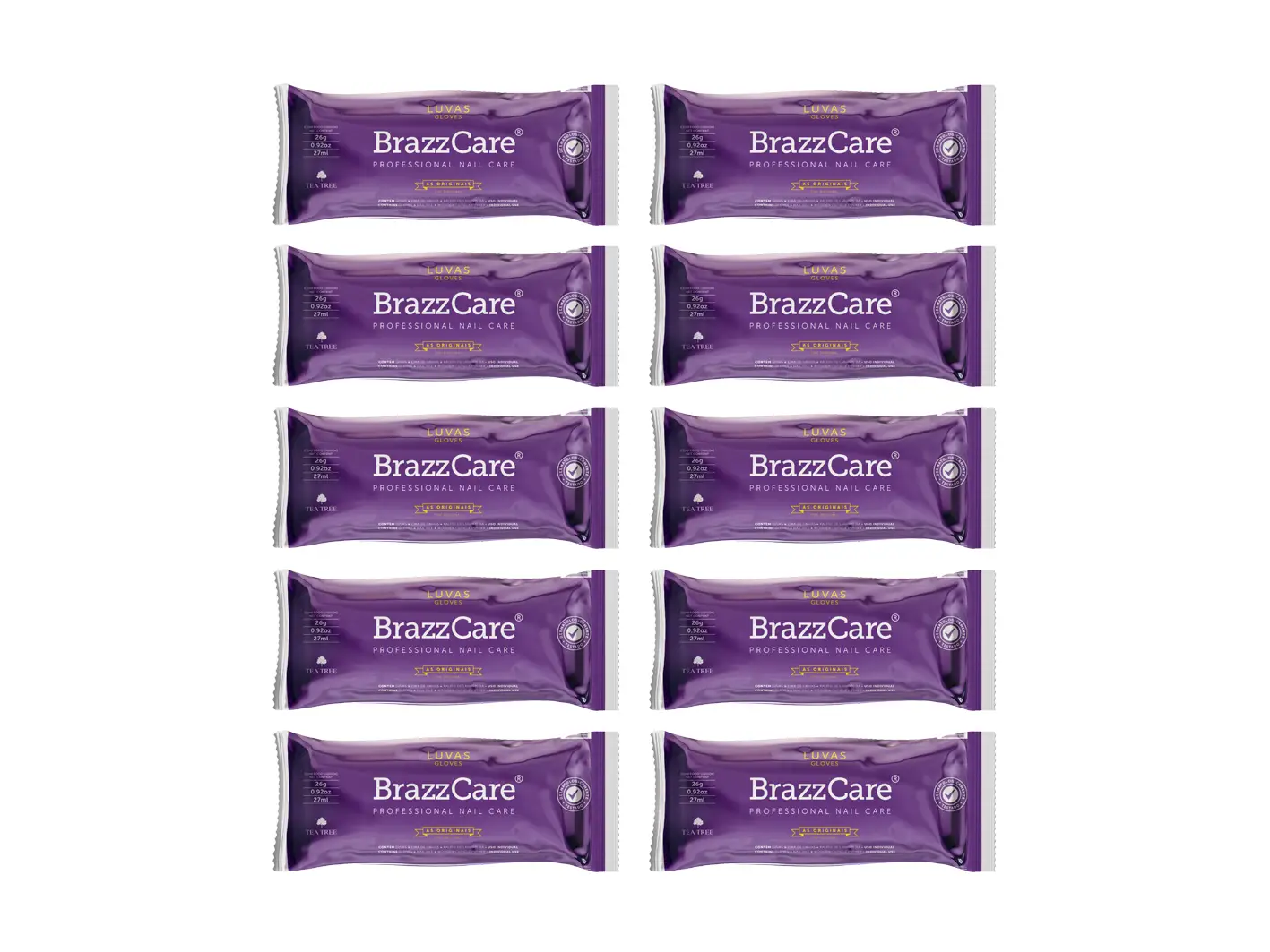 Sada STARNAILS BrazzCare Gloves Set - 10 ks luxusní péče o ruce