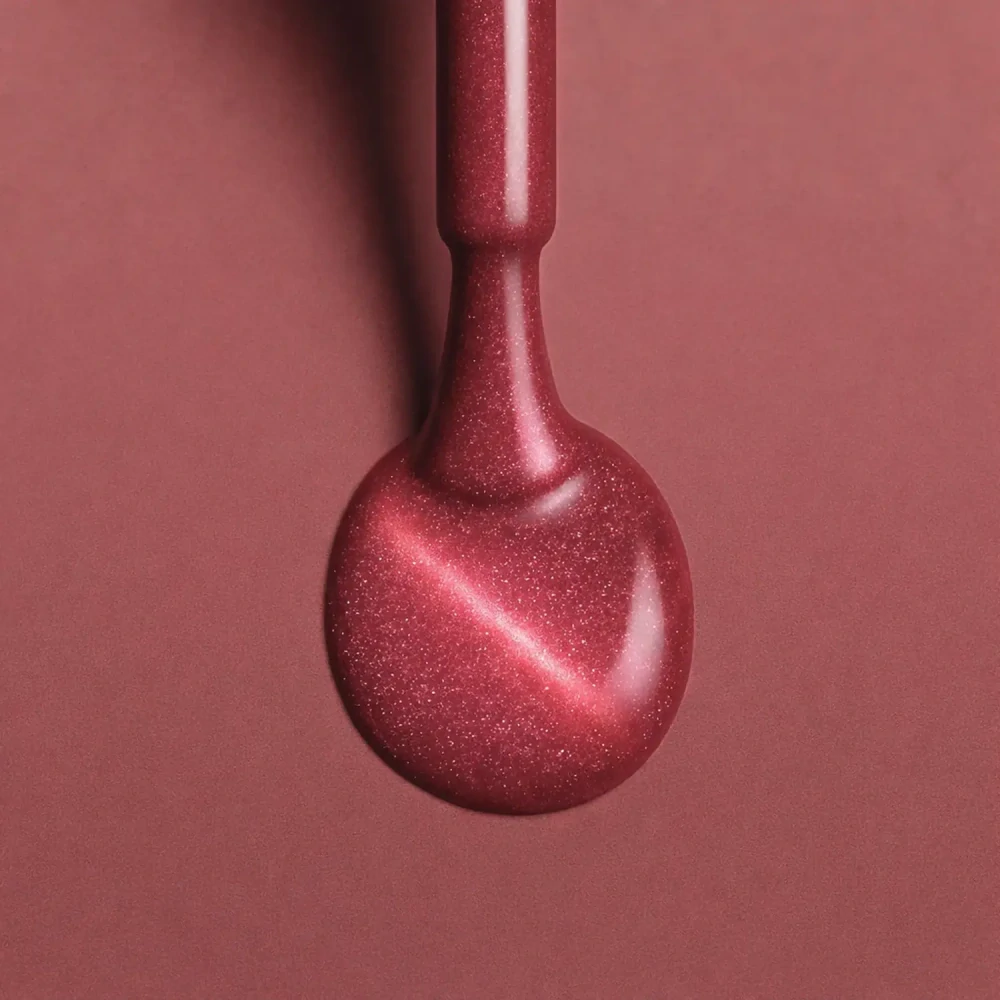 Gel lak Cat Eye Orient 004 – lahvička a štěteček