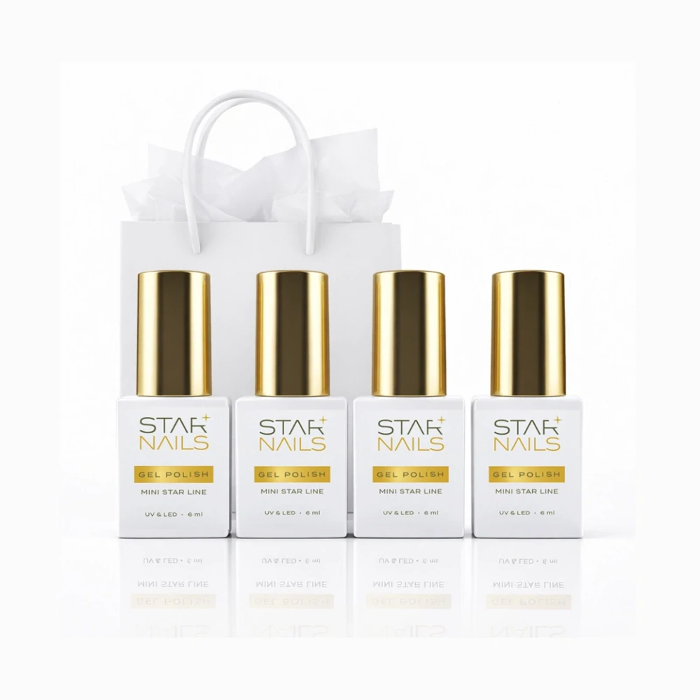 4× gel lak MINI STAR 6 ml – ilustrační fotografie odstínu