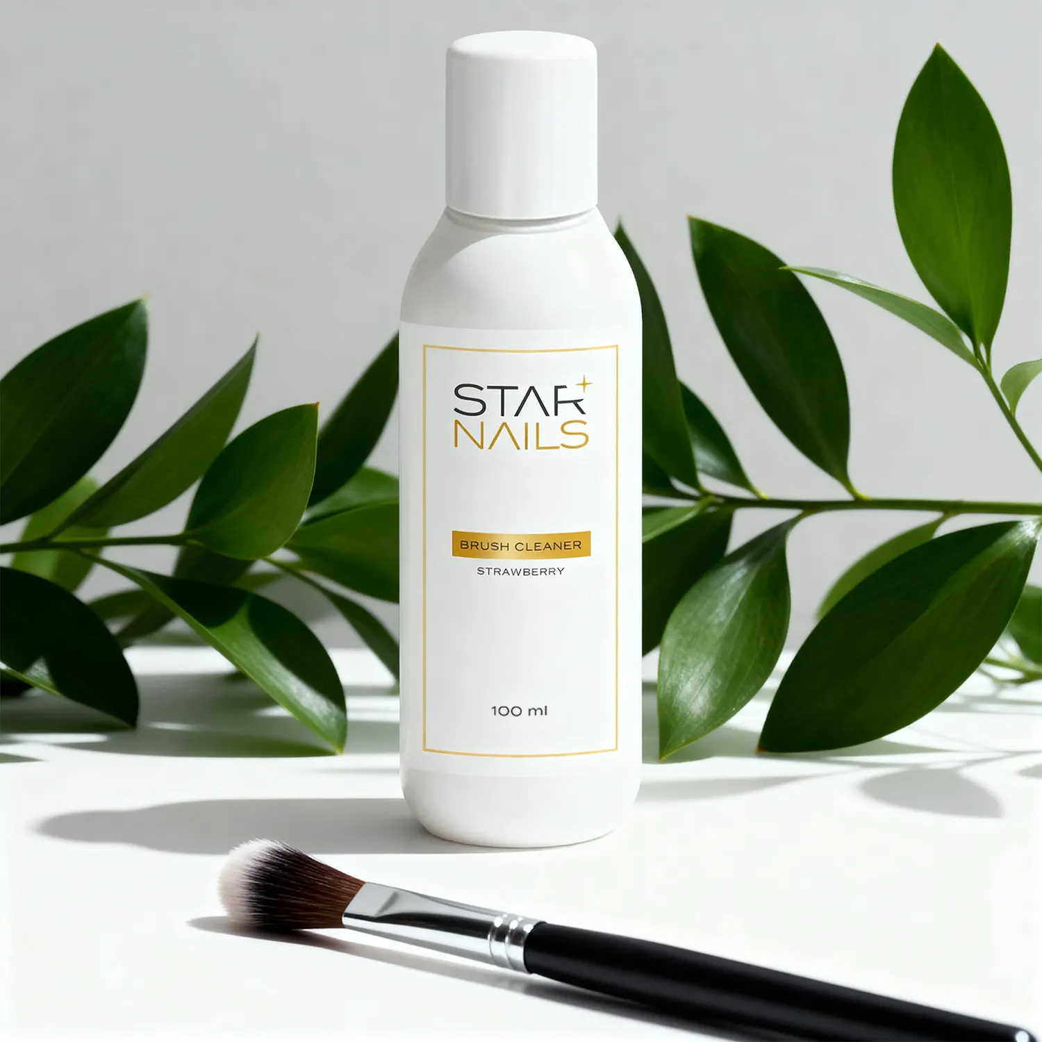 Brush Cleaner Starnails Strawberry 100ml – čistič štětců s vůní jahod