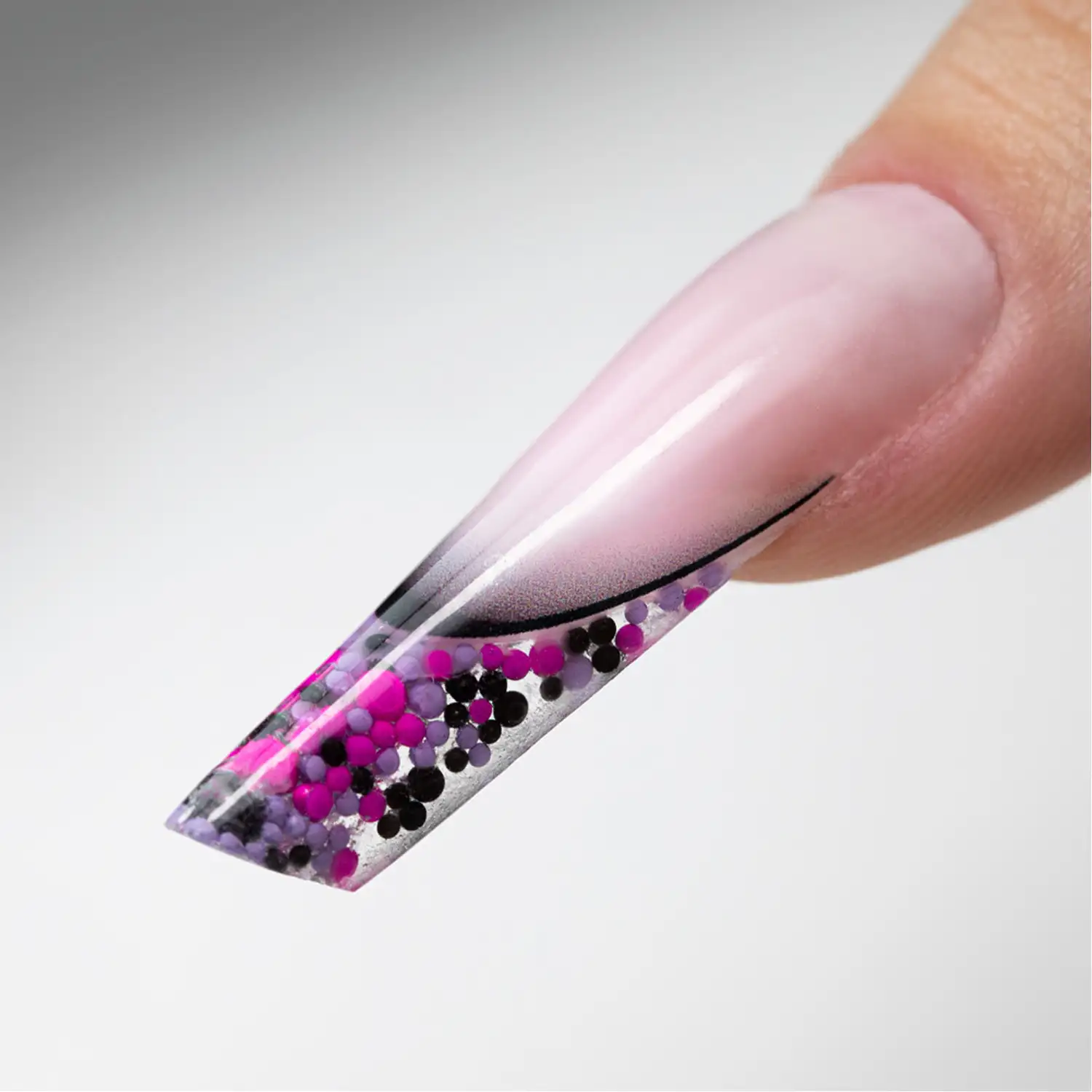 Jak použít 3D ozdoby na nehty mix perliček Bulion 03 Starnails