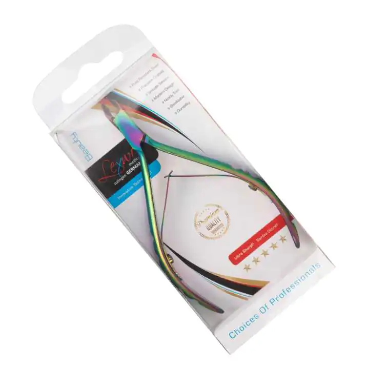 Balení – manikúrní kleštičky LEXWO 138, 5 mm, multicolor