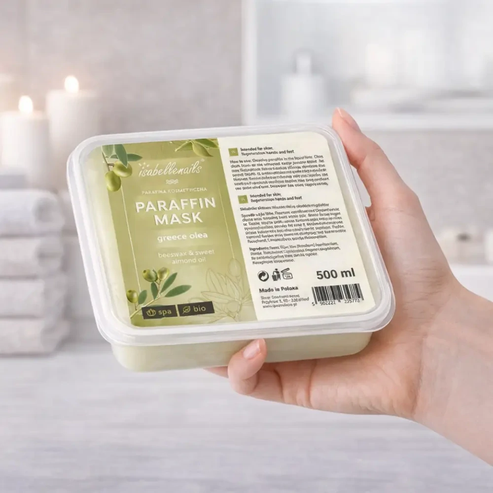 Paraffin Mask isabellenails Green Olives – parafínový vosk s vůní zelené olivy