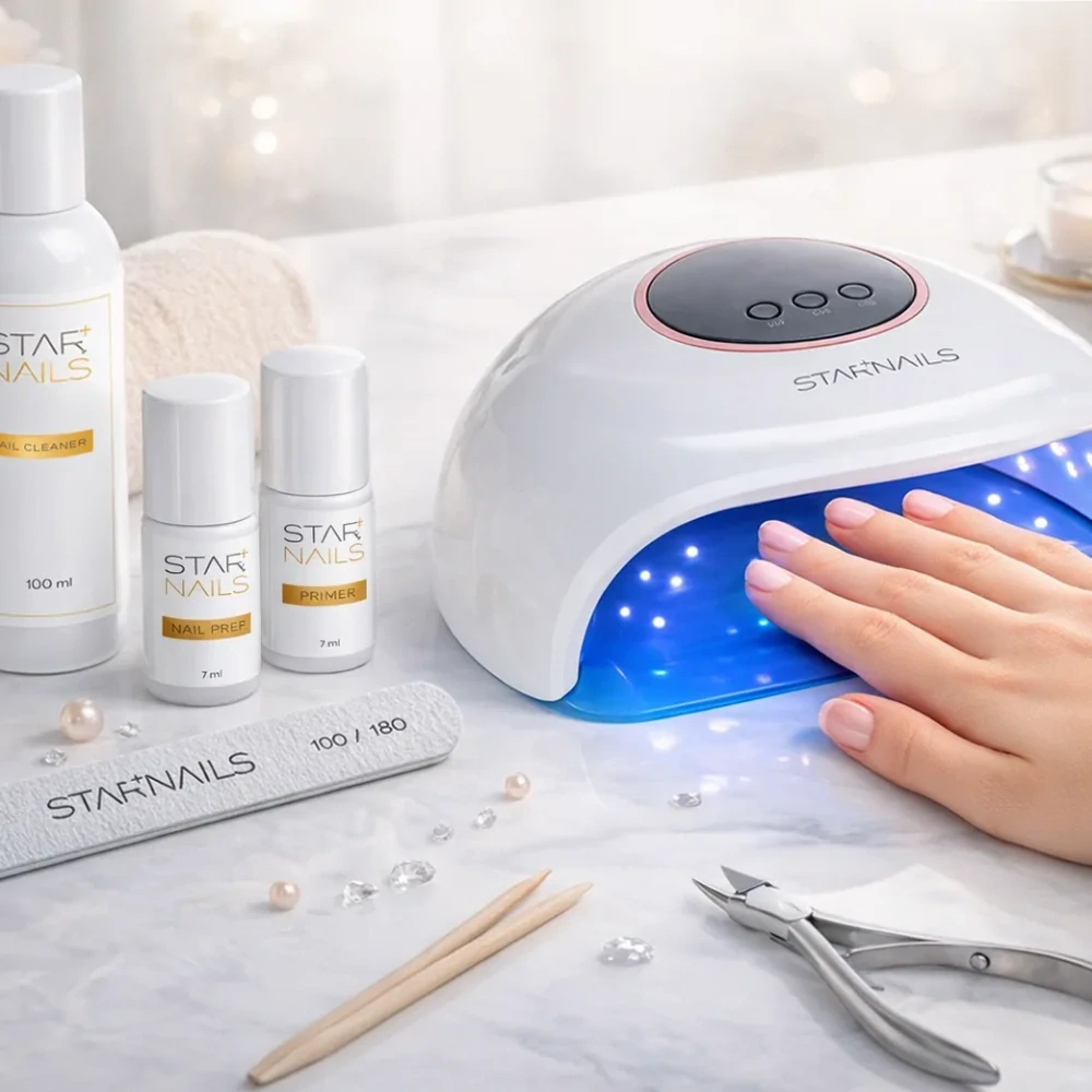 Sada STARNAILS Gel Polish Starter Set s UV/LED lampou S11