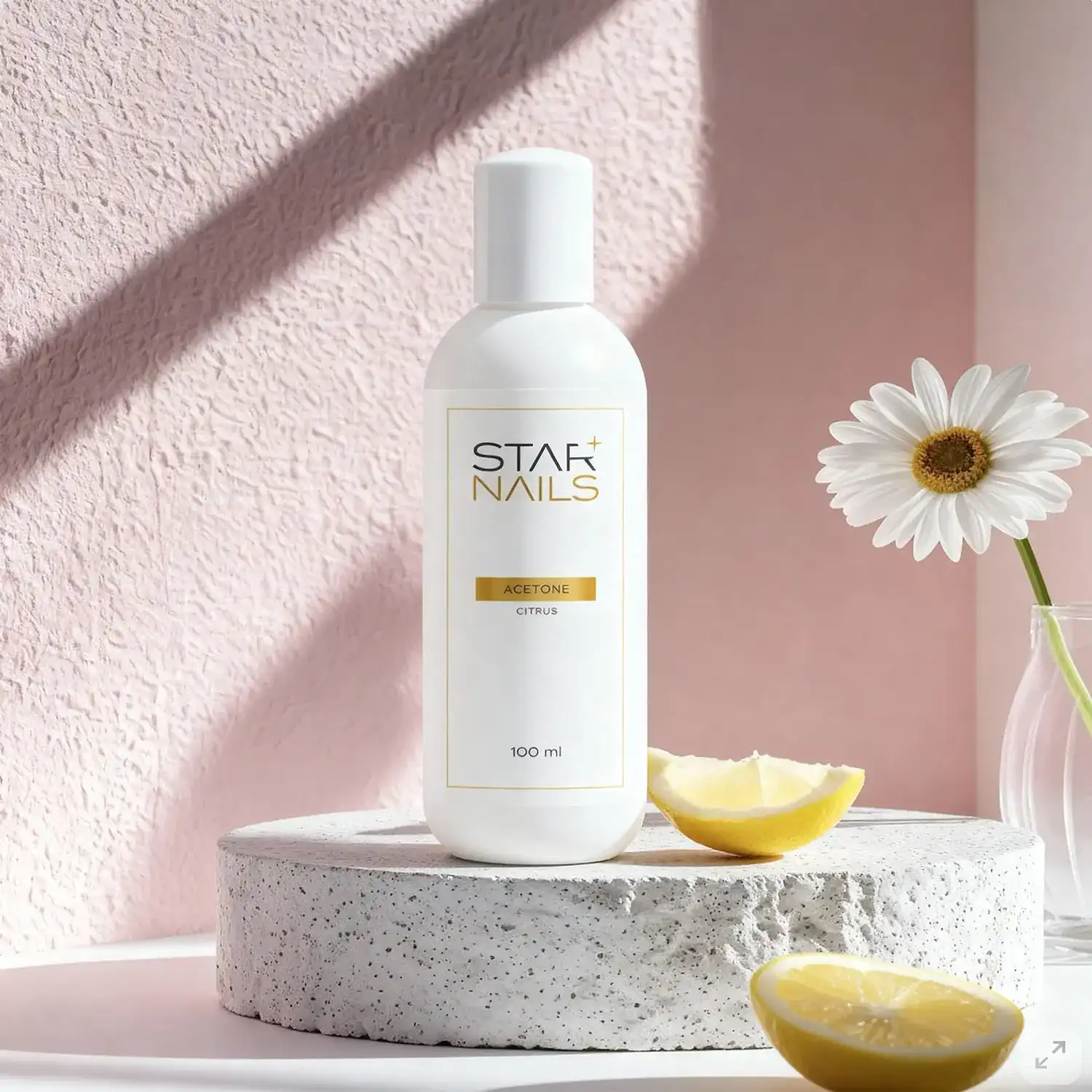 Acetone Starnails Citrus 100ml &ndash; kosmetick&yacute; aceton s vůn&iacute; citrusů