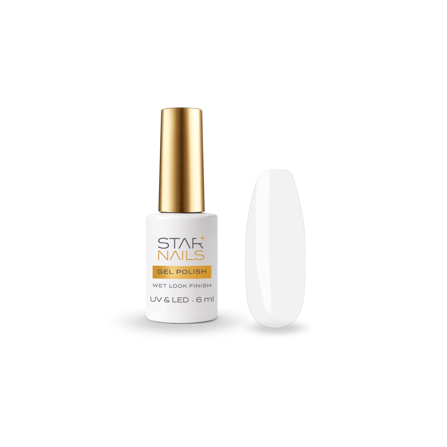 UV/LED Gel Polish Wet Look Finish – lesklý top s efektem skla