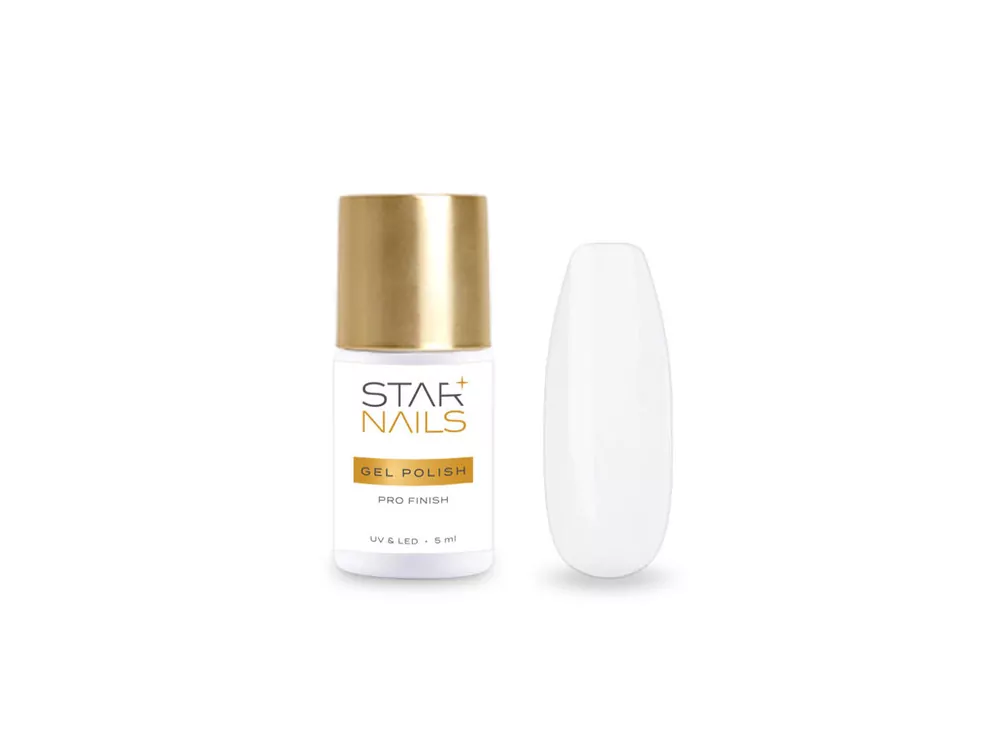 UV/LED Gel Polish Pro Finish 5ml &ndash; aplikace leskl&eacute;ho z&aacute;věrečn&eacute;ho gel laku