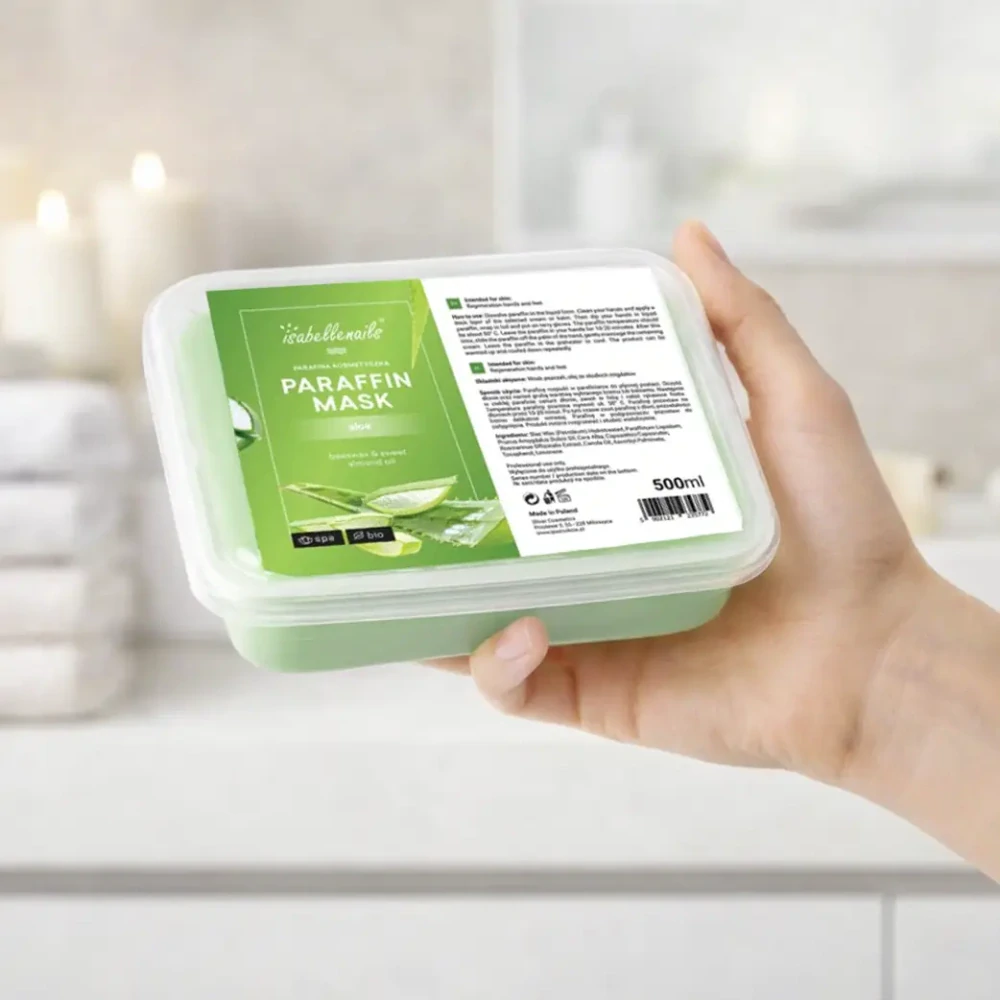 Paraffin Mask isabellenails Aloe Vera – parafínový vosk s vůní aloe vera
